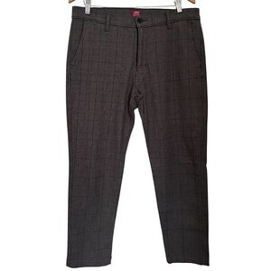 Levis XX Chino Standard Taper Pants Men’s Size 34x29 (36x27) Gray Plaid Stretch